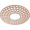 Ekena Millwork Fink Wood Fretwork Pierced Ceiling Medallion, Cherry, 32"OD x 11 5/8"ID x 3/8"T CMWP32X32X0375FFCH - alternate 3